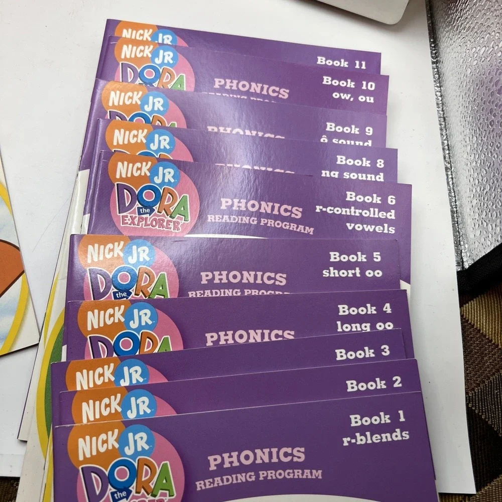 2X Dora the Explorer Phonics Boxed Sets, 23 Books- Box 1&2,  Phonics Scholastic